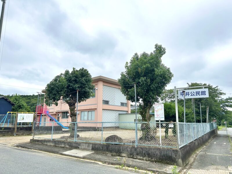 平井公民館　半兵衛の墓　駐車場